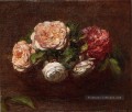 Jonquils et Capucines peintre de fleurs Henri Fantin Latour